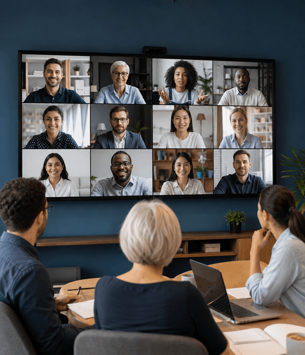 Remote-first global communications team